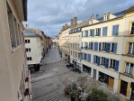 Vue en enfillade sur Thionville piétonnier
