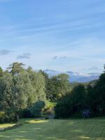 View of Snowdon form Garden