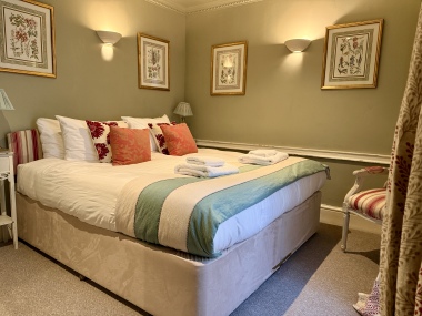 ground floor bedroom 3 set up as a superking, can also be a twin