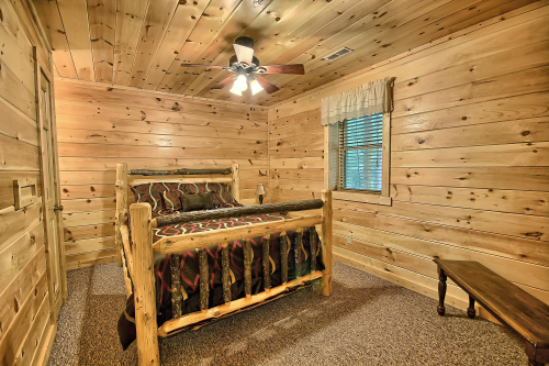 Private Bedroom 1, lower level