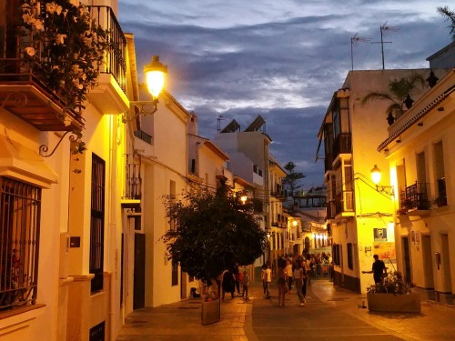 Spanish style streets