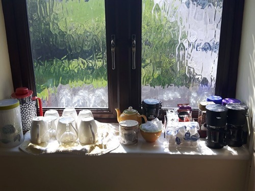 Tea, coffee or hot chocolate (and biscuits)