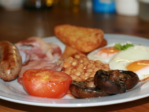 Only B&B in town with a VisitEngland Breakfast Award