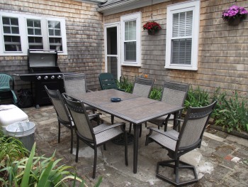 Patio with BBQ