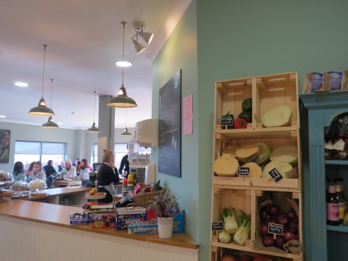 All food served in our cafe is freshly cooked with locally sourced produce
