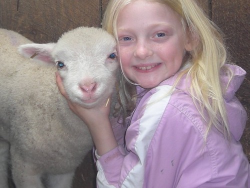 Lambing season is always exciting.