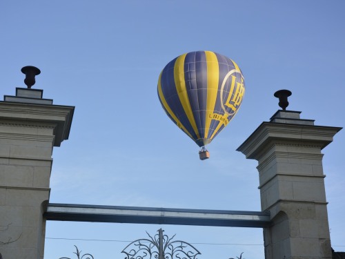 Vol de montgolfière au dessus de La Pénesais