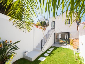 View from the shared garden