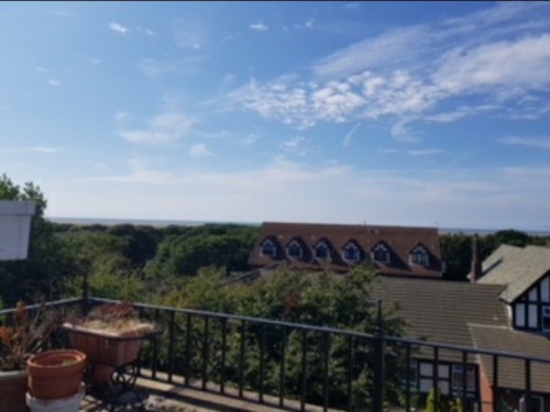 The view from the balcony