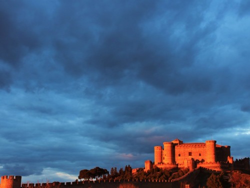 Vistas al Castillo desde el alojamiento