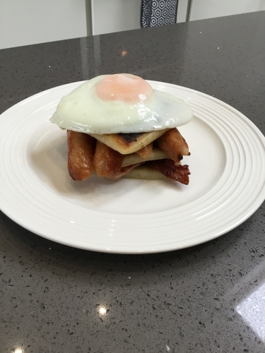 Potato Bread Stack