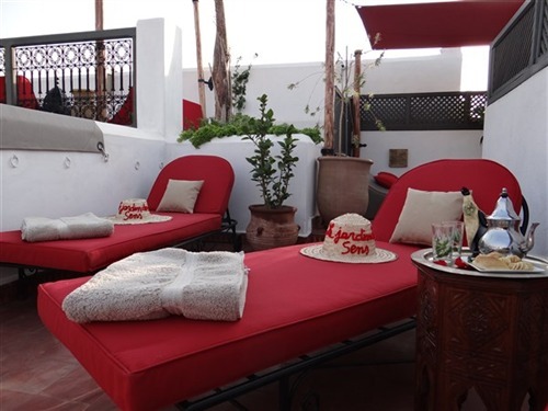 Solarium en terrasse