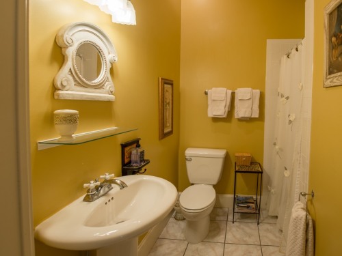 Bathroom - Private Bath (Yellow Room)