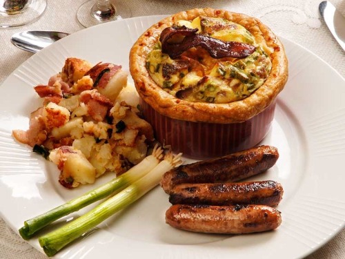 Quiche...one of many flavours...