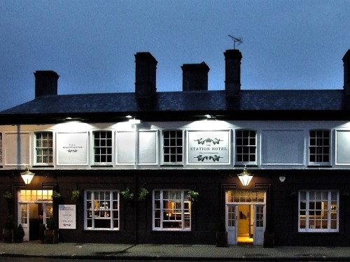 The Station Hotel - By Night