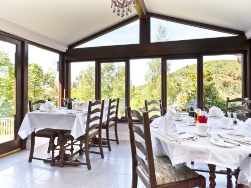 Conservatory Breakfast room with super views