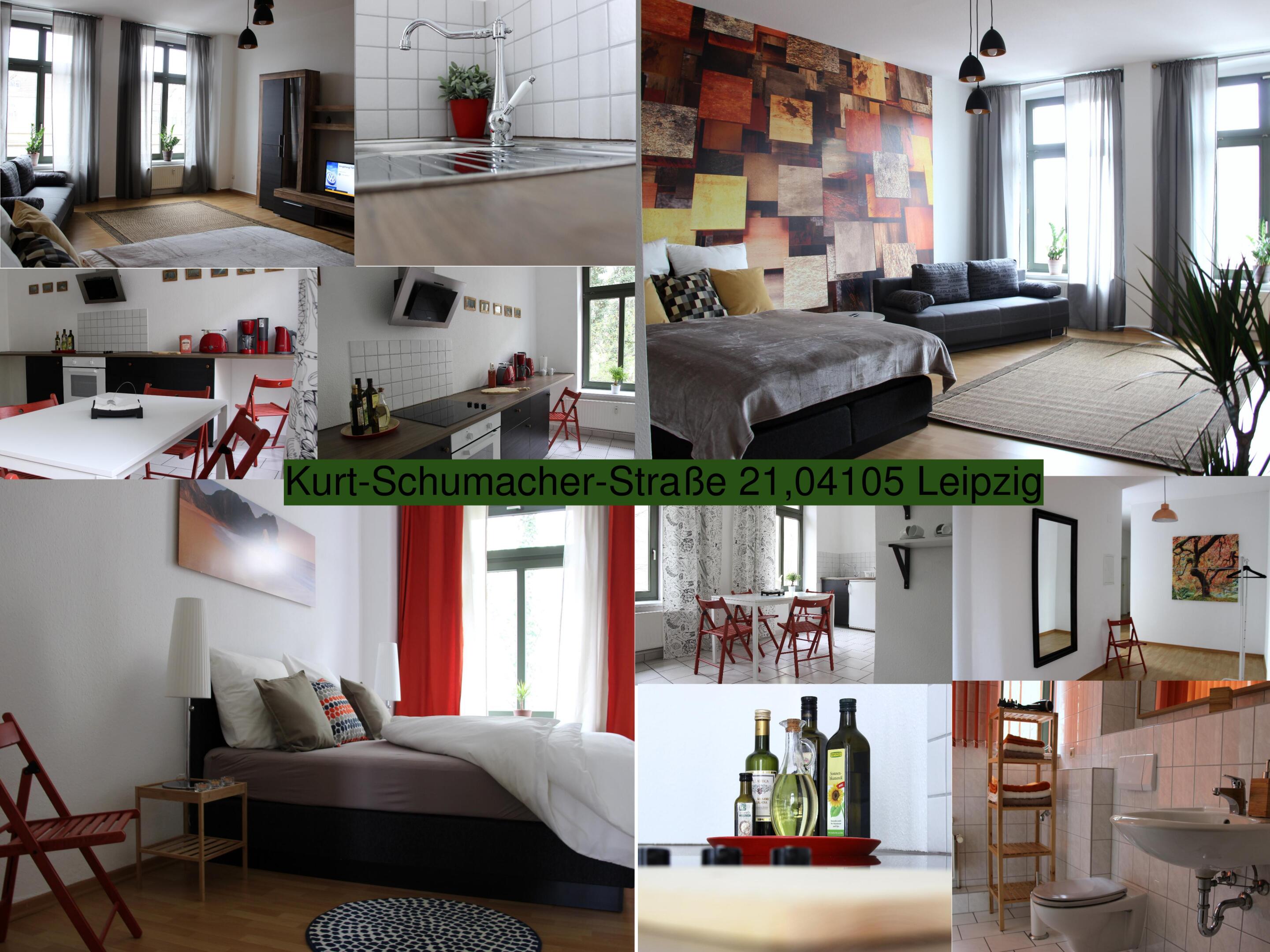 Apartment-Komfort-Eigenes Badezimmer-Kurt-Schumacher-Str. 21  - Basistarif