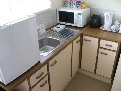 All rooms have their own kitchenette