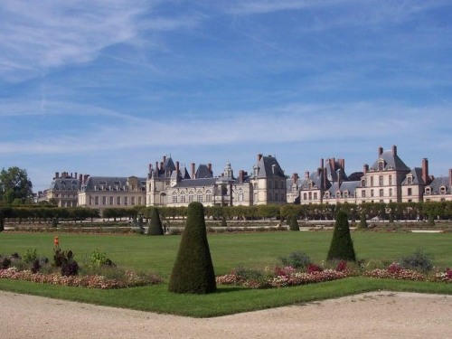 Le château de Fontainebleau