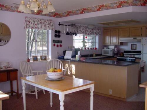 Kitchen & Buffet Area