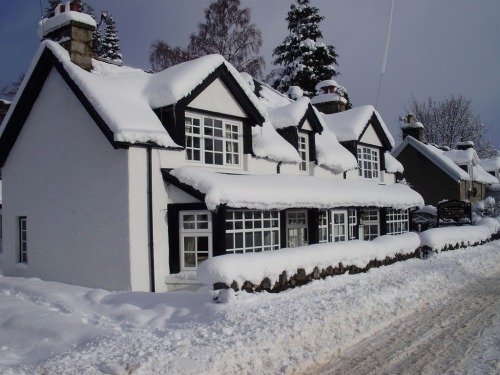 Carrmoor Guest House during the Winter