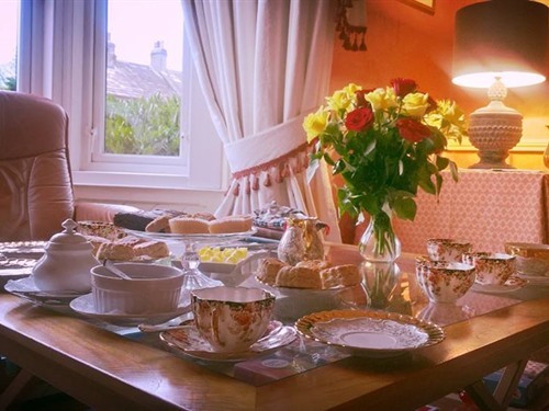 Welcome tea and home made treats