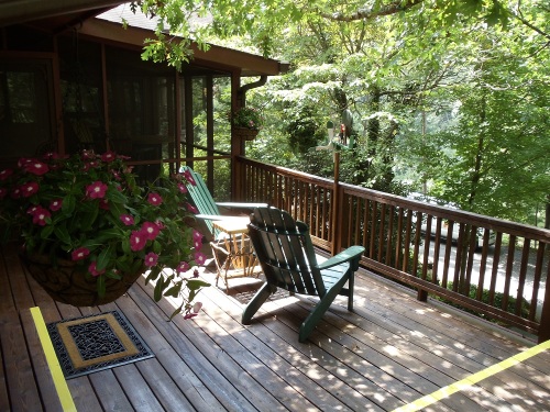 Tree Top Suite private deck