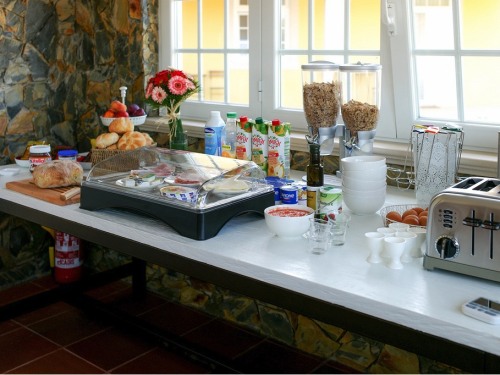 A breakfast buffet to get you a great start of the day