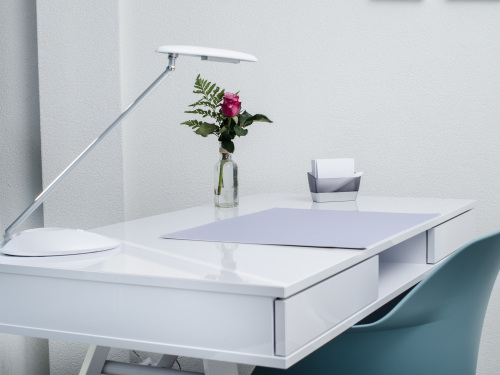 Le bureau de la chambre simple no 3