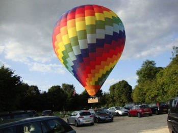 Balloon Flight taking off nearby
