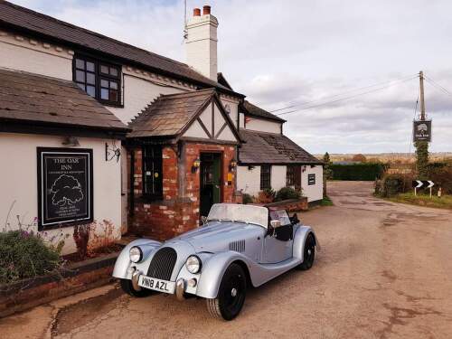 The Morgan Car visitors centre is only 20 minutes away!