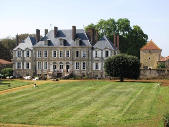 Château vu du jardin