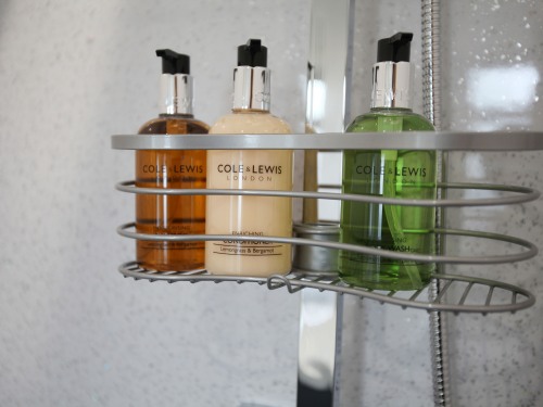 Toiletries included in all bathrooms