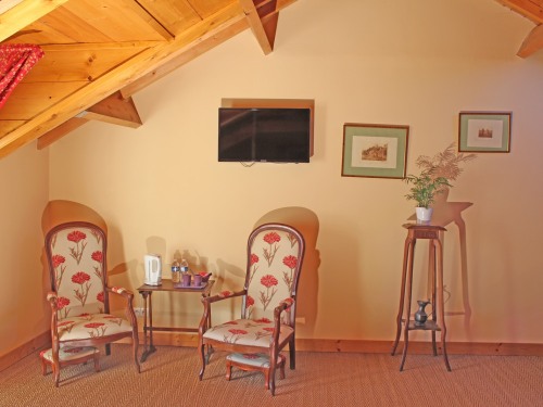 Chambre Bruyère, le coin convesation