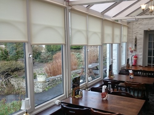 Our conservatory with great garden views