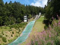 Skisprungschanzen am Ortsrand von Braunlage