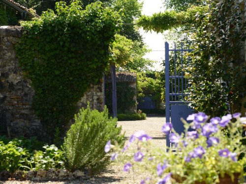 Portail d'accès au jardin