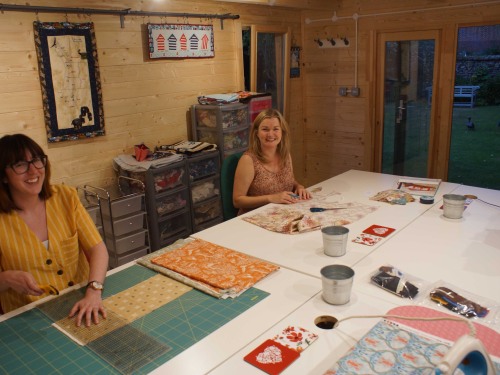 The quilt studio - plenty of space in which to sew