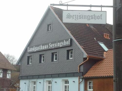Blick auf das Gästehaus
