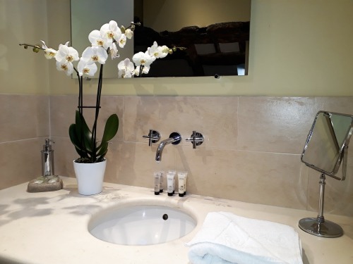 A detail of one of our bathrooms.