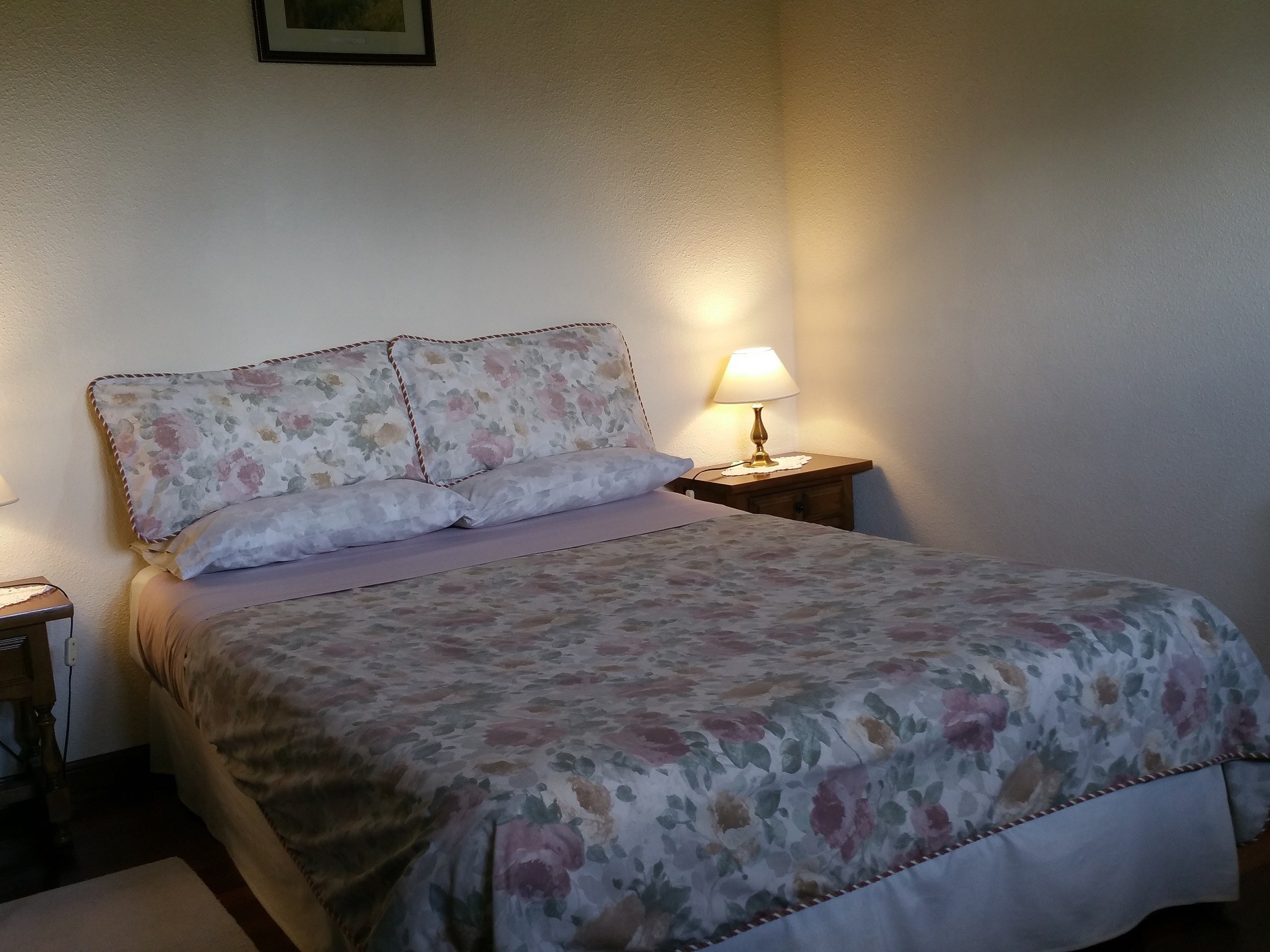 habitacion doble con vistas al jardin