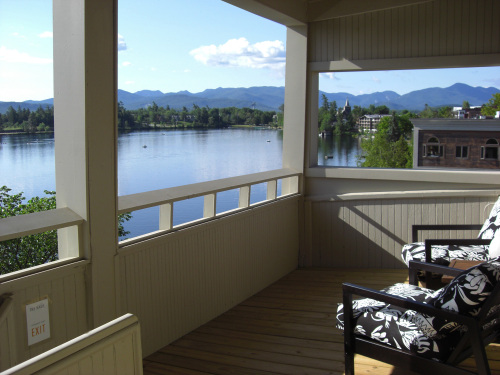 One of the best views in Lake Placid