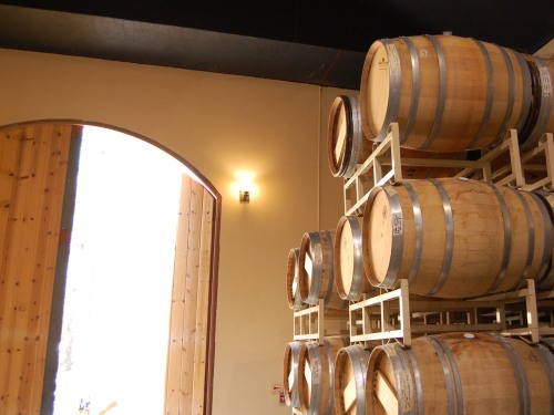 On site Dunning Vineyards winery and tasting room.