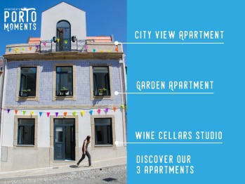 Discover our 3 apartments located in the wine cellars historic district next to the Douro river.