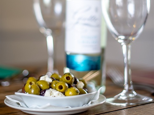 Wine and Olives
