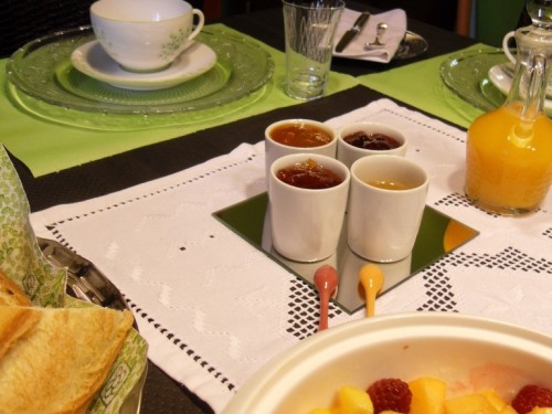 une idée du petit déjeuner au manoir du rouvre