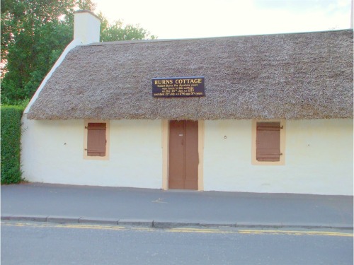 Robert Burns' Cottage, Alloway, Near Ayr