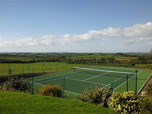 TENNIS COURT AND A FRACTION OF OUR FAB VIEW!