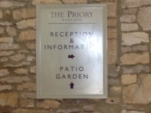 Priory Signage