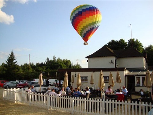 Hot Air Balloon takes flight
